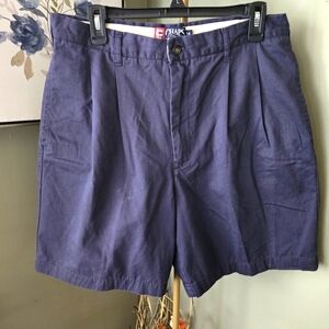 Men Chaps Ralph Lauren  Shorts sz 34 Navy Blue